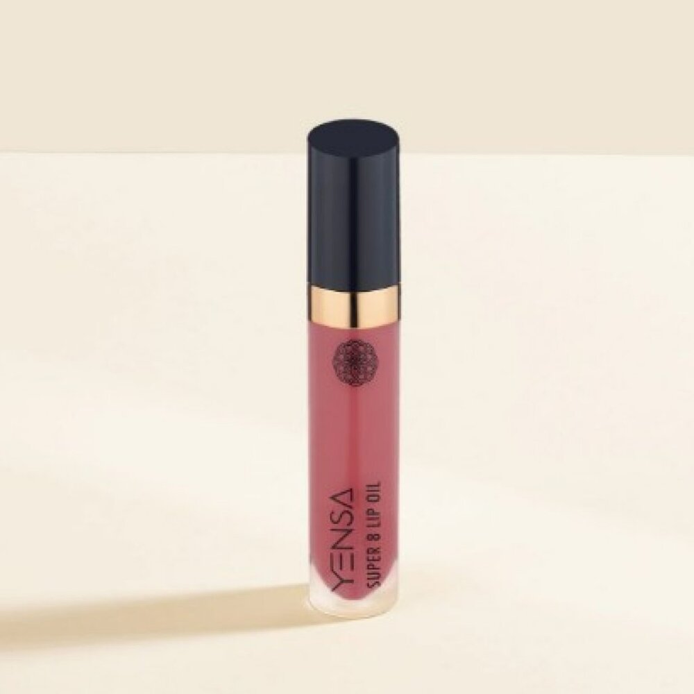 YENSA Super 8 Lip Oil Tinted Gloss in On The Mauve